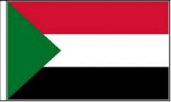Sudan Hand Waving Flags